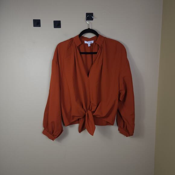 TOME Collective Cinnamon Tie Front Top Size M - Picture 1 of 12